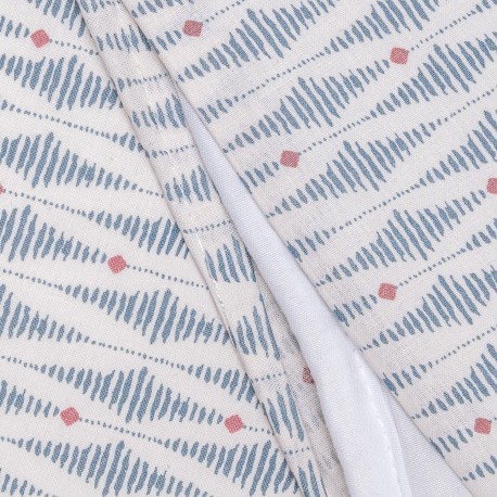 Funda nórdica algodón Noruega azul verdoso