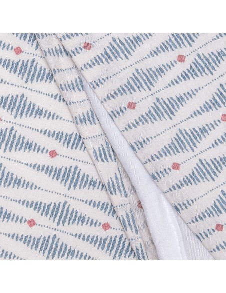 Funda nórdica algodón Noruega azul verdoso