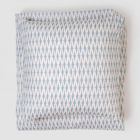 Funda nórdica algodón Noruega azul verdoso