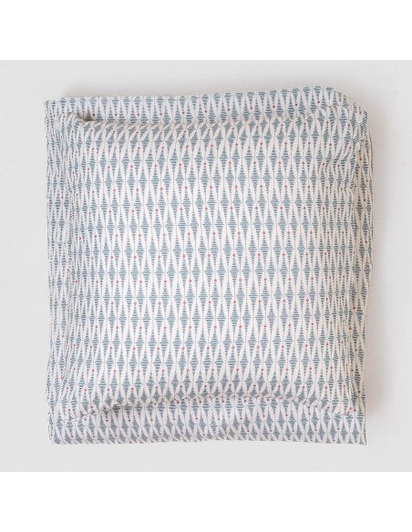 Funda nórdica algodón Noruega azul verdoso