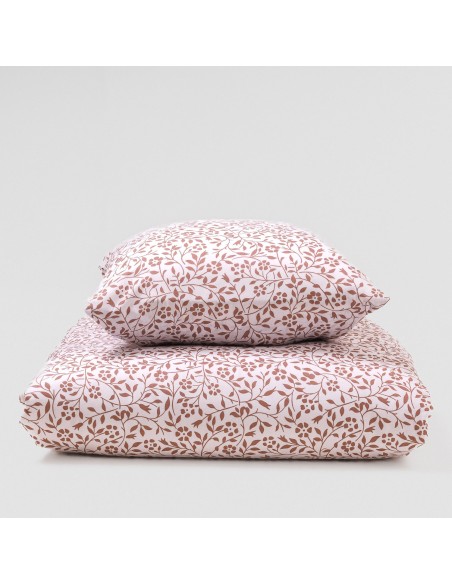 Funda nórdica algodón Osaka rosa keike