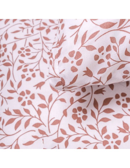 Funda nórdica algodón Osaka rosa keike