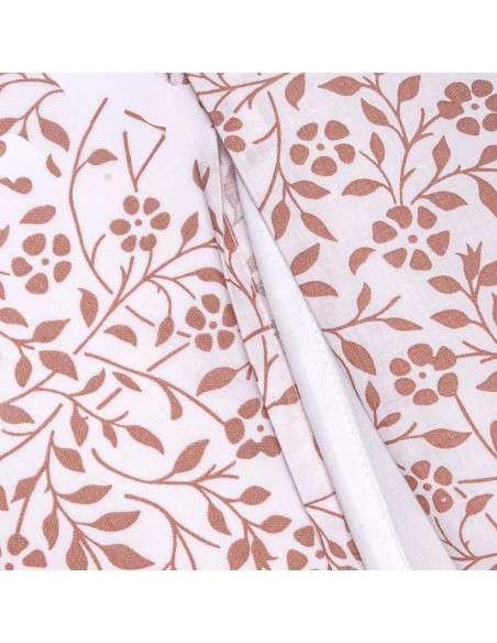 Funda nórdica algodón Osaka rosa keike