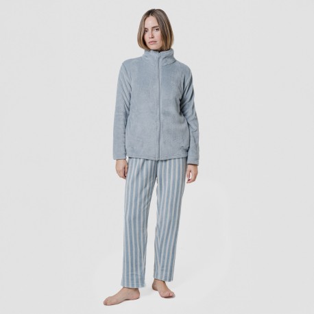 Sudadera coral mujer