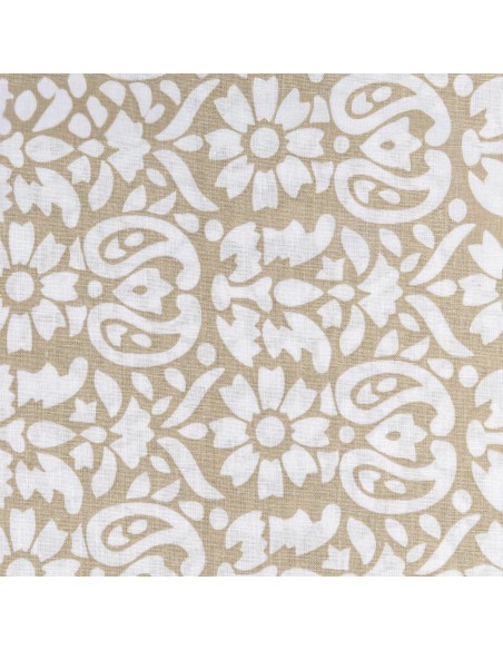 Juego de sábanas algodón Matilde topo