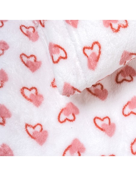 Juego de sábanas coralina Estelle rosa cuna