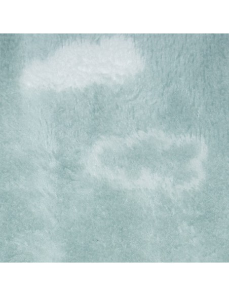 Juego de sábanas coralina Nube New verde tiffany cuna