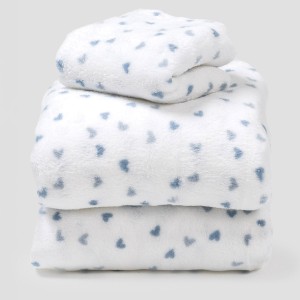 Juego de sábanas coralina Julie indigo cuna