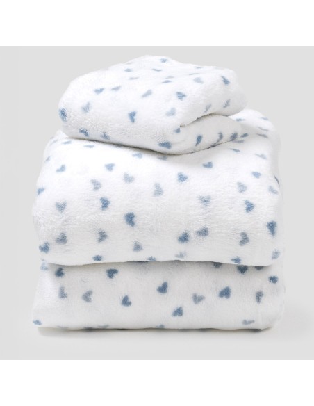 Juego de sábanas coralina Julie indigo cuna