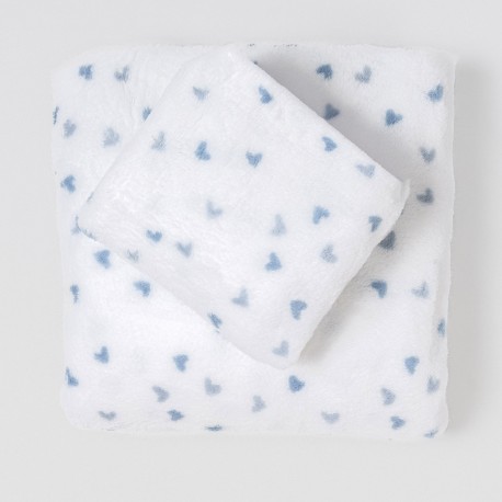 Juego de sábanas coralina Julie indigo cuna