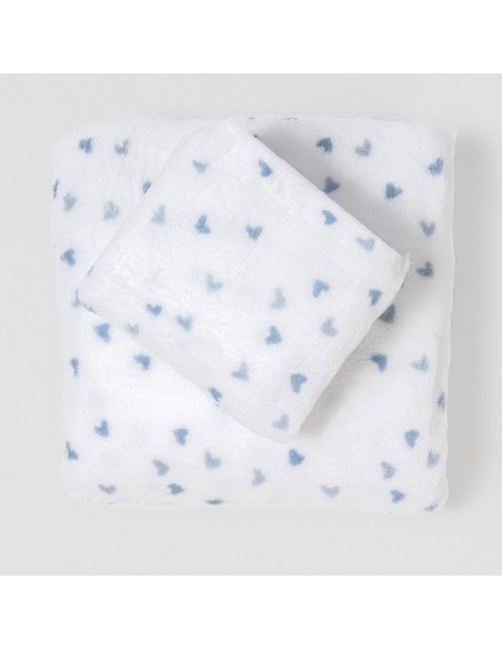 Juego de sábanas coralina Julie indigo cuna