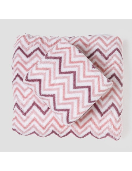 Juego de sábanas coralina Kit rosa bebe cuna