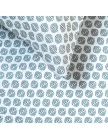 Juego de sábanas franela Dune indigo cuna