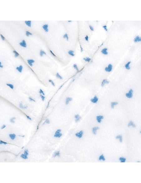 Juego de sábanas coralina Julie índigo