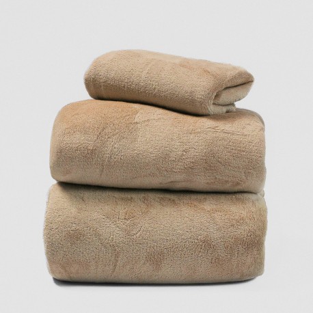 Juego de sábanas coralina lisas