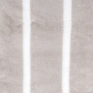 Juego de sábanas coralina Raya Nit gris claro 2