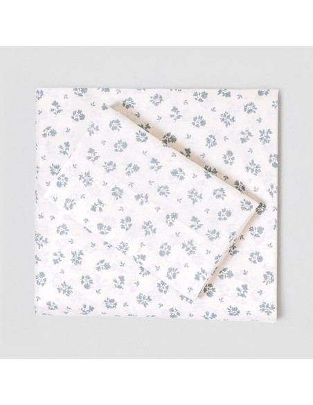 Juego de sábanas algodón Juno verde keike