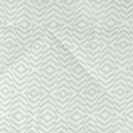 Edredón estampado Maximo perla