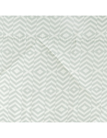 Edredón estampado Maximo perla