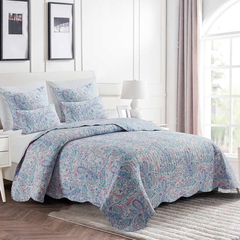 Colcha Bouti 240x270 BAHAMASENCA Azul Colcha Bouti 240x270 BAHAMASENCA Azul