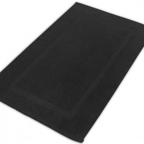 Alfombra de baño negra 870gr alfombras-de-bano-de-algodon
