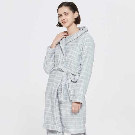 Bata gris mujer cheap
