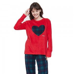Pijama polar Corazón