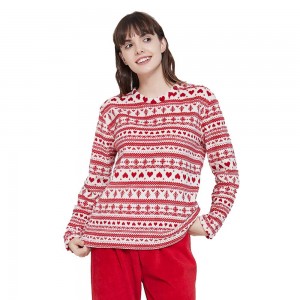 Pijama coral Cristina rojo