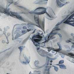 Cortina visillo Tamara azul cortinas-visillos-y-estores