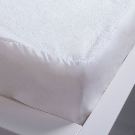 Protector de cuna rizo punto Impermeable 60x120cm protector-colchon-de-cuna-bebe