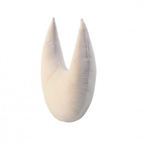Cojín Luna terciopelo perla 20x45 - Funda + Relleno comprar-cojines-infantiles-lisos