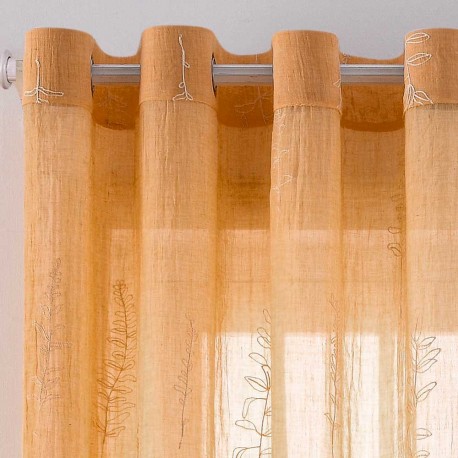 Cortina Rama mostaza comprar-cortinas-semitranslucidas