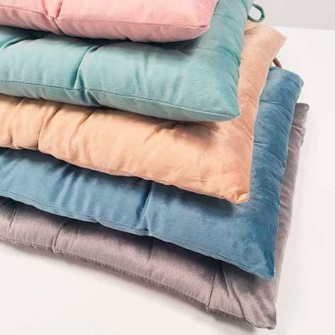 Cojín de silla 40x40 índigo - Funda + Relleno comprar-cojines-para-sillas