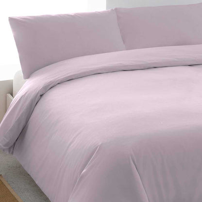 Capa de edredom lisa de algodão