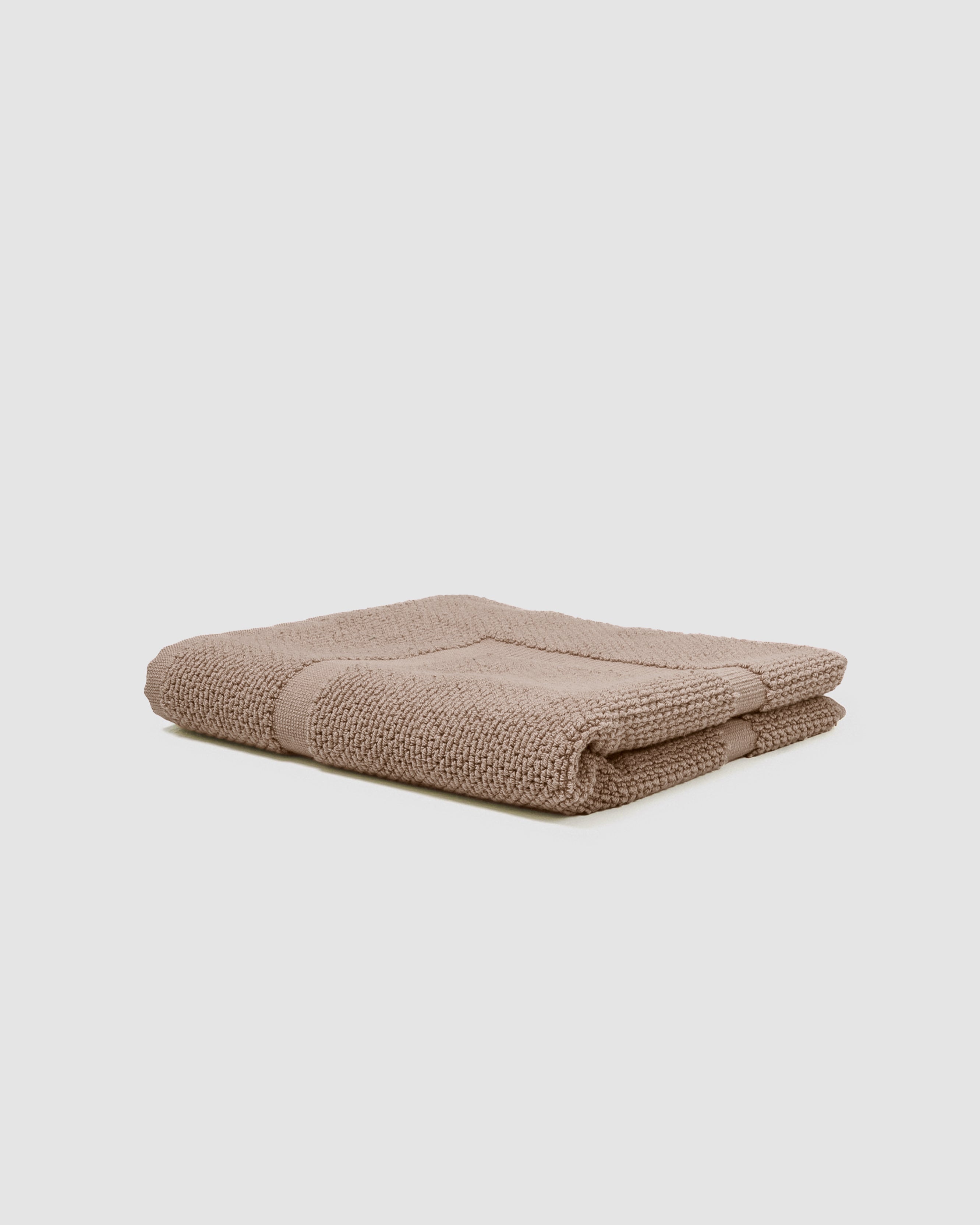 Alfombra de baño lisa 870gr topo