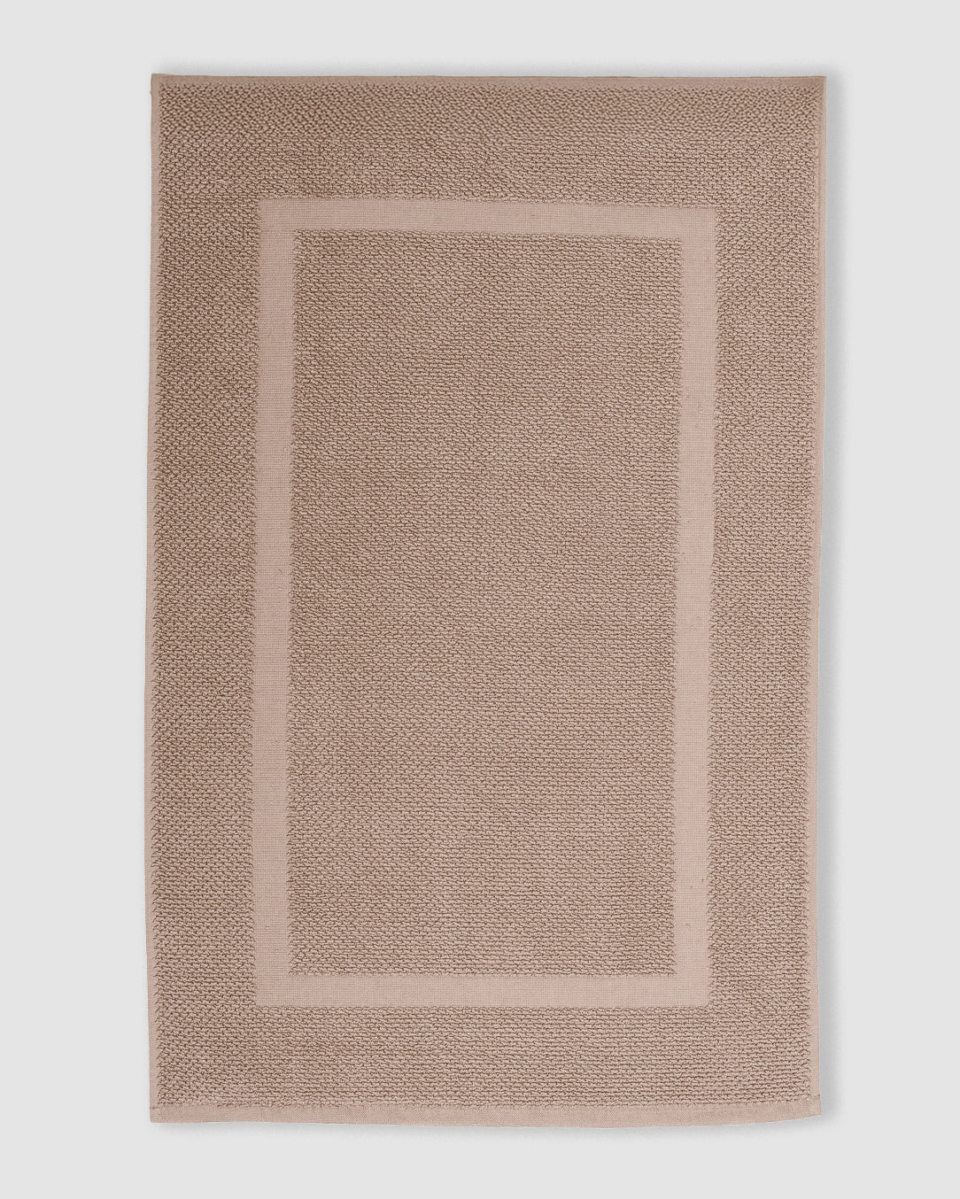 Alfombra de baño lisa 870gr topo
