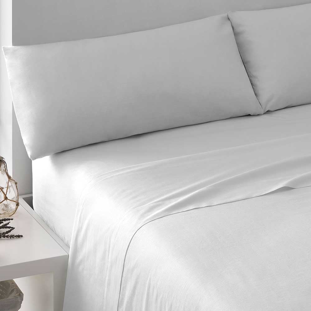 Juego de sábanas algodón lisas