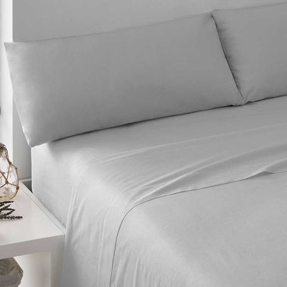 conjunto de lençóis de algodão perolado