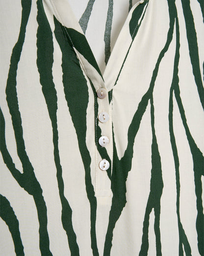 Vestido viscosa knoller verde menta