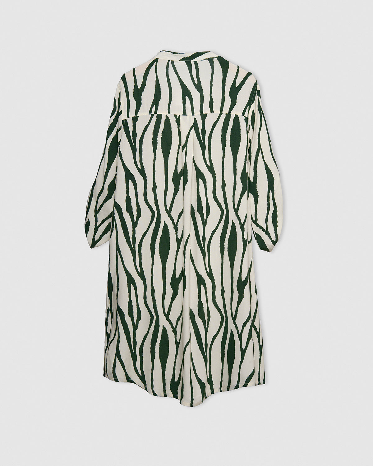 Vestido viscosa knoller verde menta