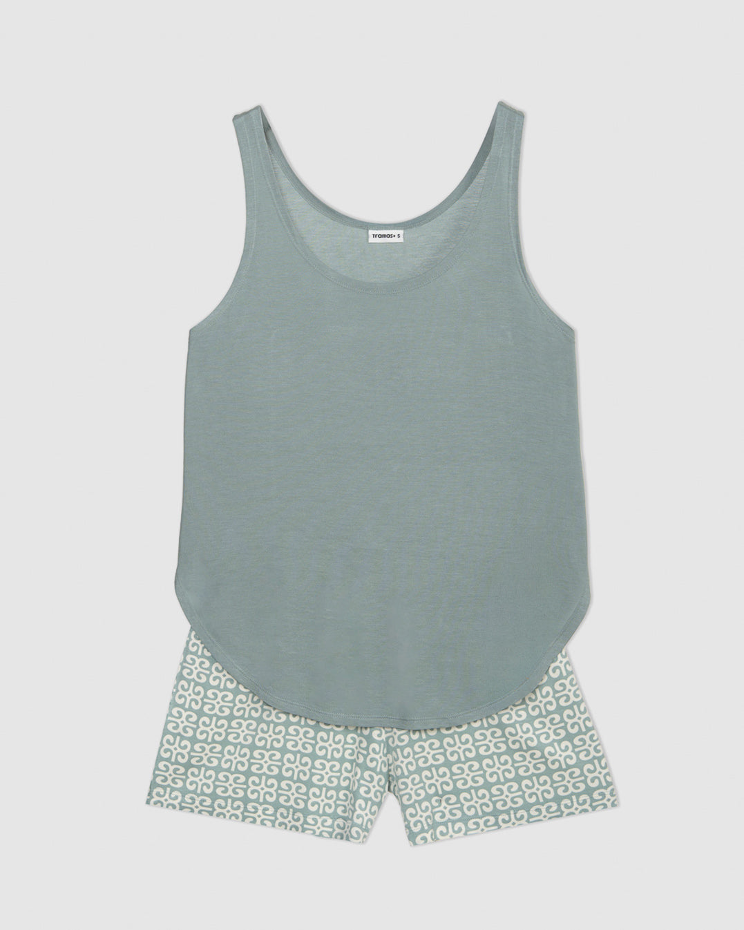 Pijama tirantes viscosa sagitario verde