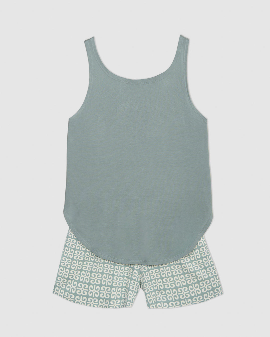 Pijama tirantes viscosa sagitario verde