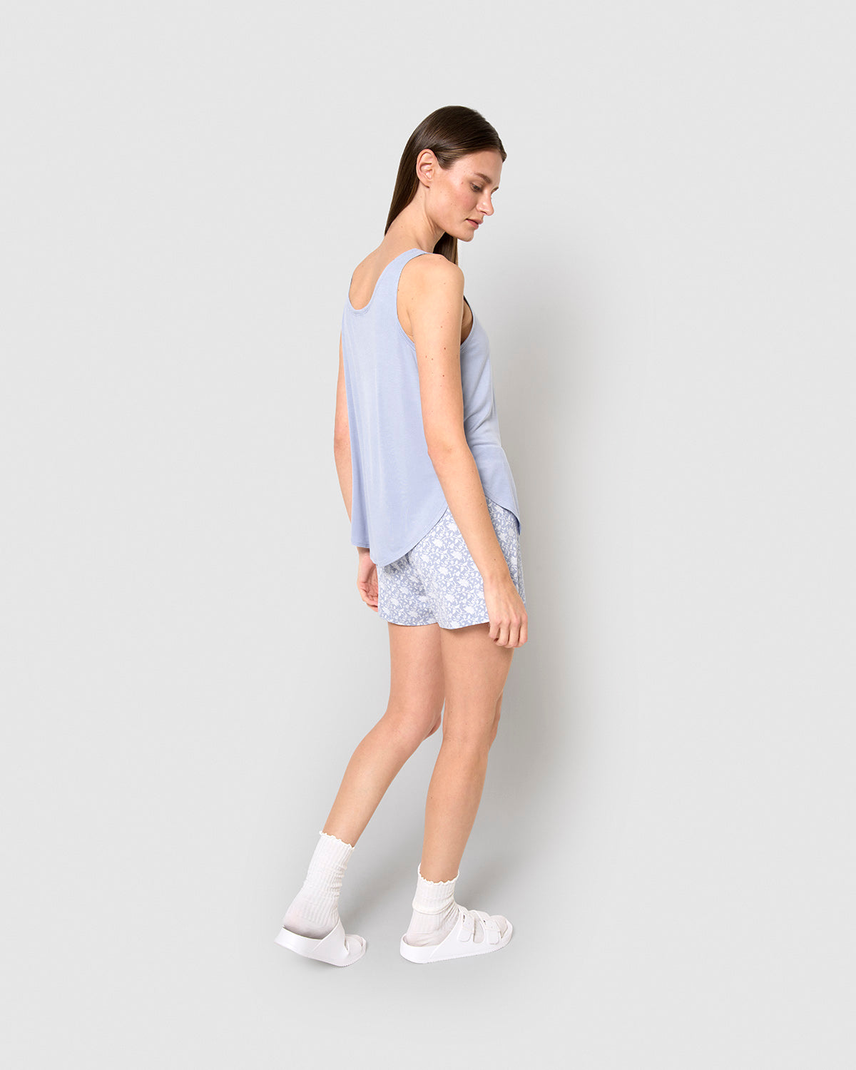 Pijama tirantes viscosa amira índigo