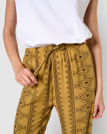 Pantalón viscosa ripley verde