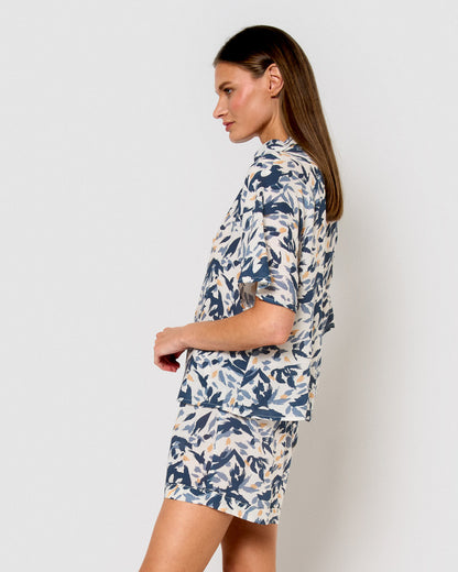 Set de viscosa alarico azul