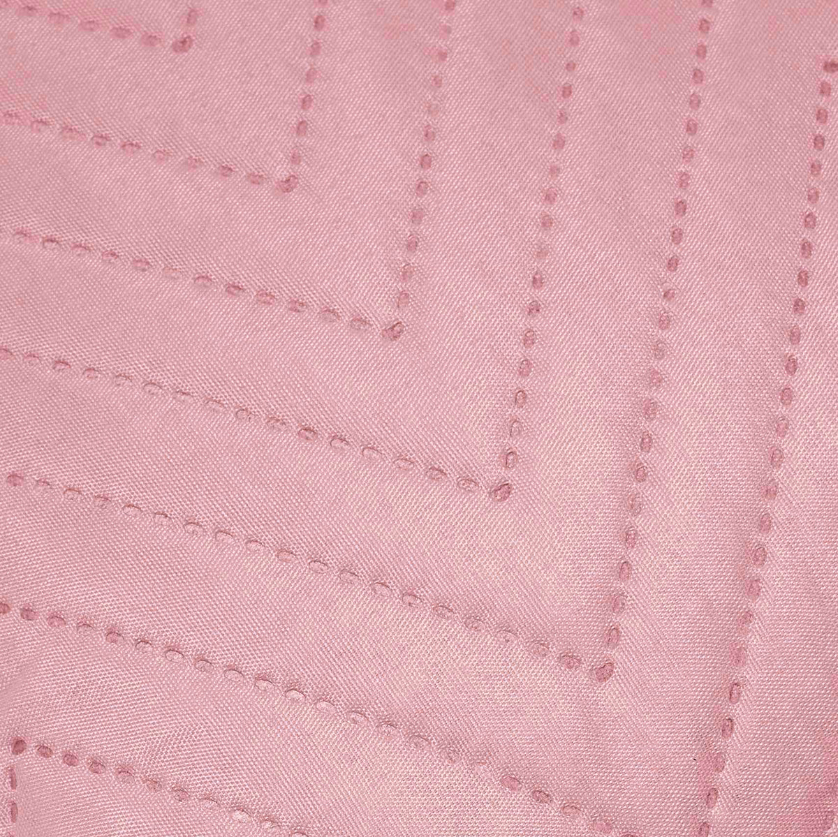 Cojín liso zig-zag malva