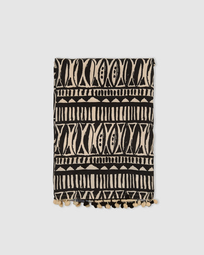 Pack bolso + toalla pareo tepec negro