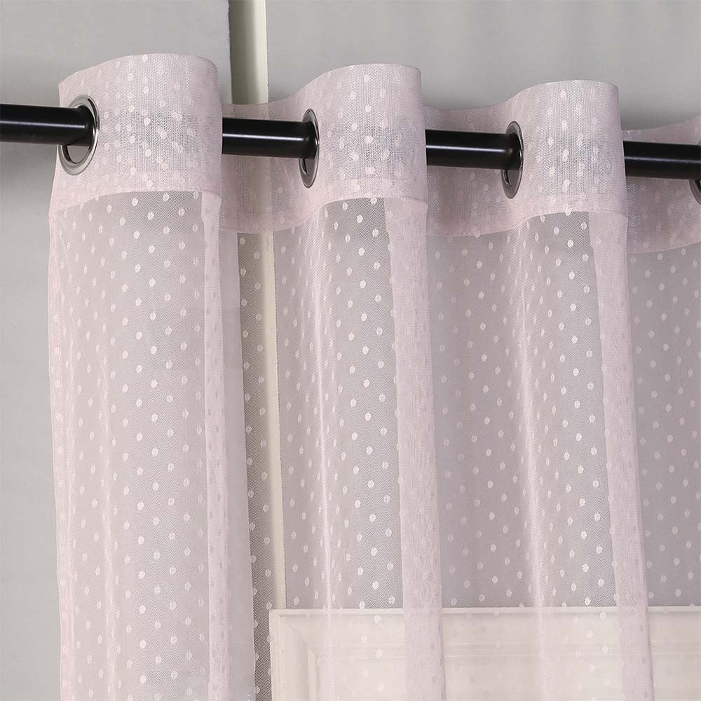 Pink Plumeti Curtain