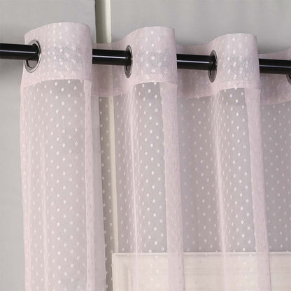 Pink Plumeti Curtain