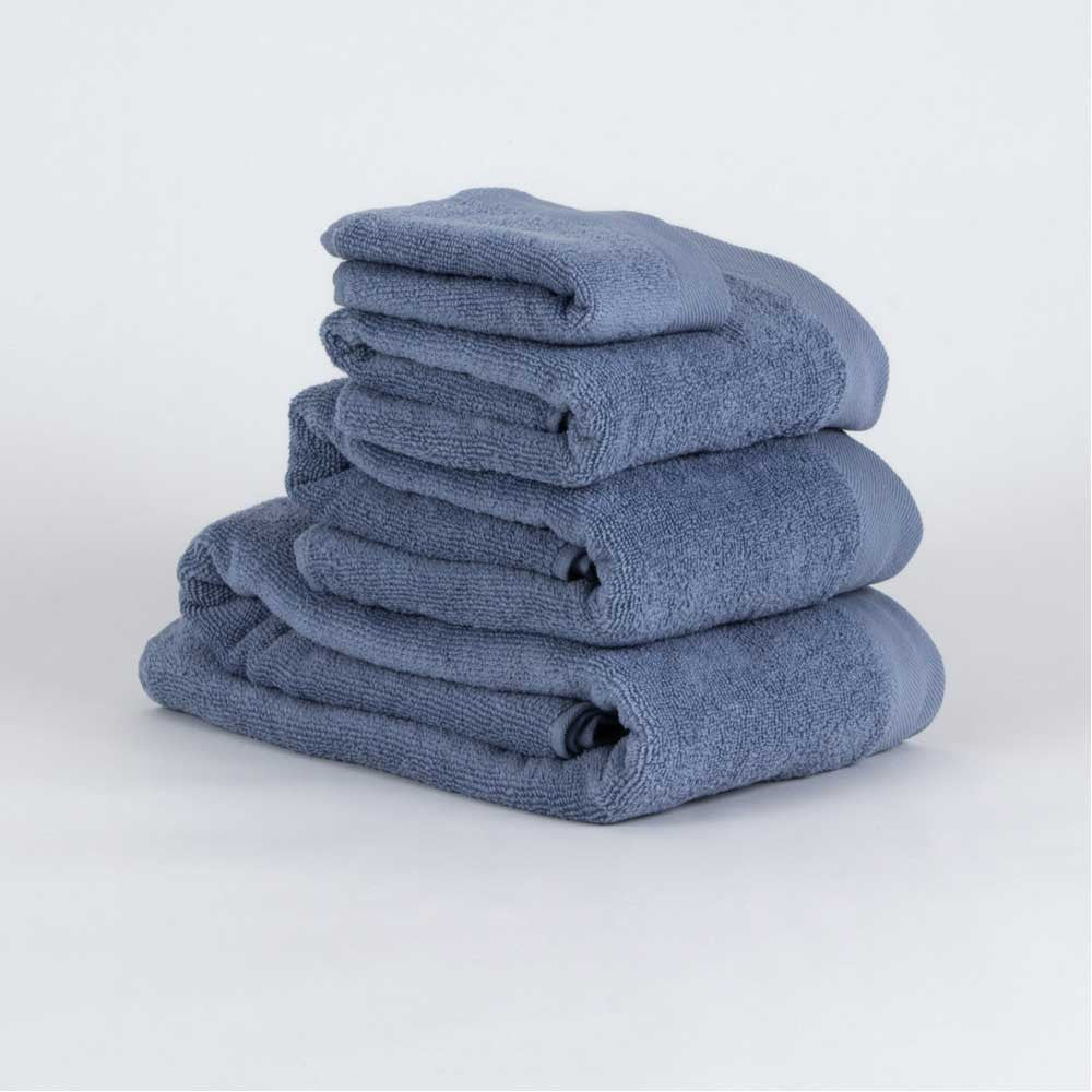 Toalla de Baño 400gr Doble Rizo índigo